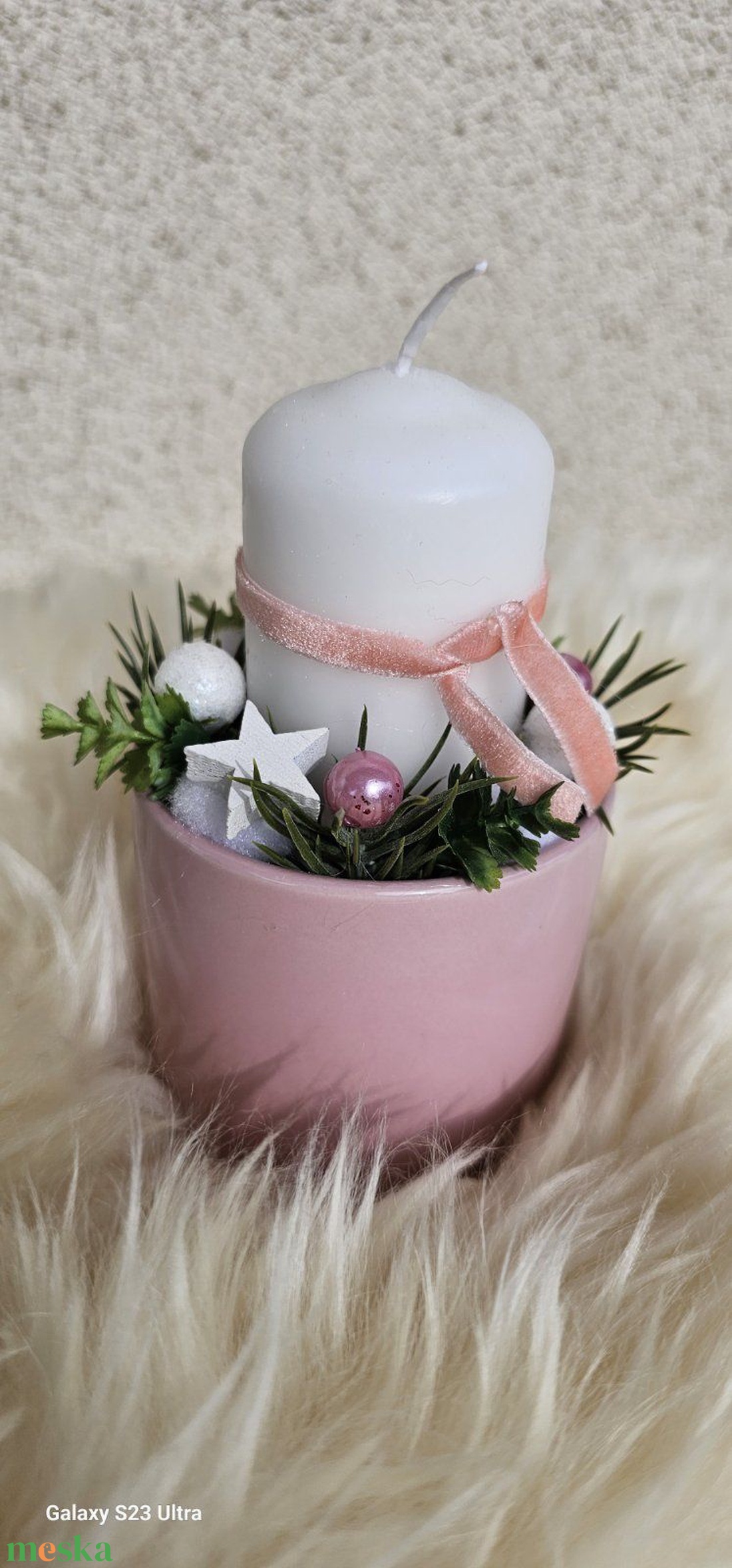  asztaldísz - karácsony - adventi díszek - adventi asztaldísz - Meska.hu