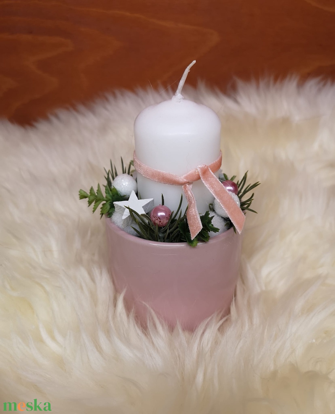  asztaldísz - karácsony - adventi díszek - adventi asztaldísz - Meska.hu