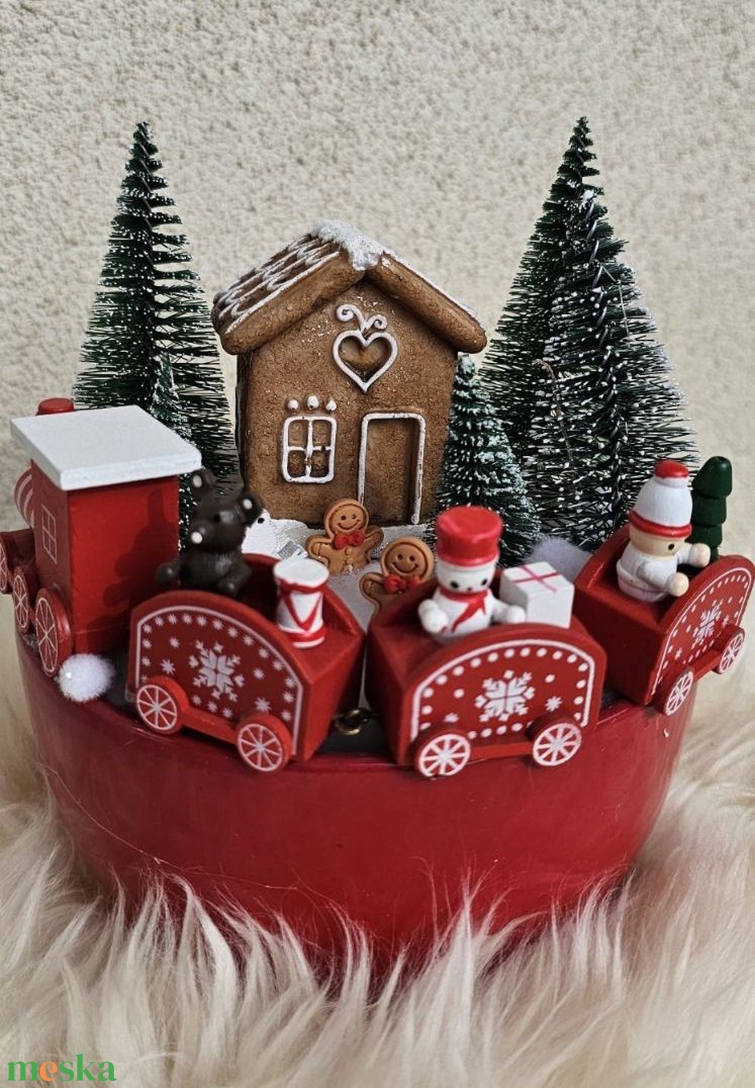  asztaldísz - karácsony - adventi díszek - adventi asztaldísz - Meska.hu