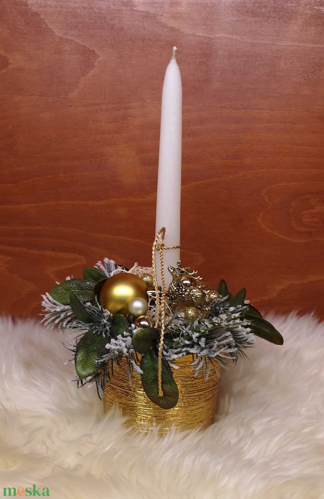  asztaldísz - karácsony - adventi díszek - adventi asztaldísz - Meska.hu