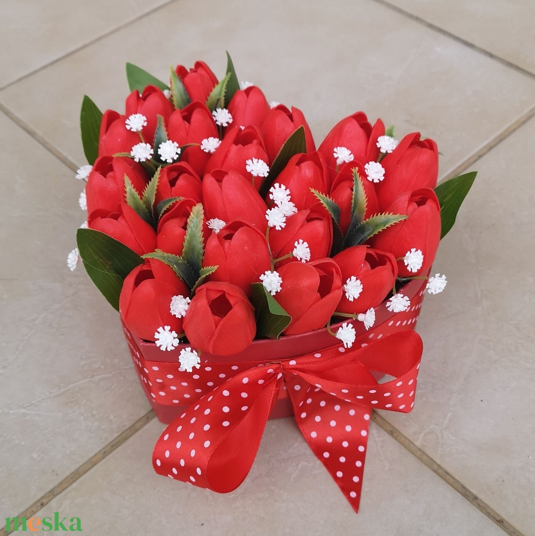 virágbox - otthon & életmód - dekoráció - virágdekoráció - virágok - virágbox - Meska.hu