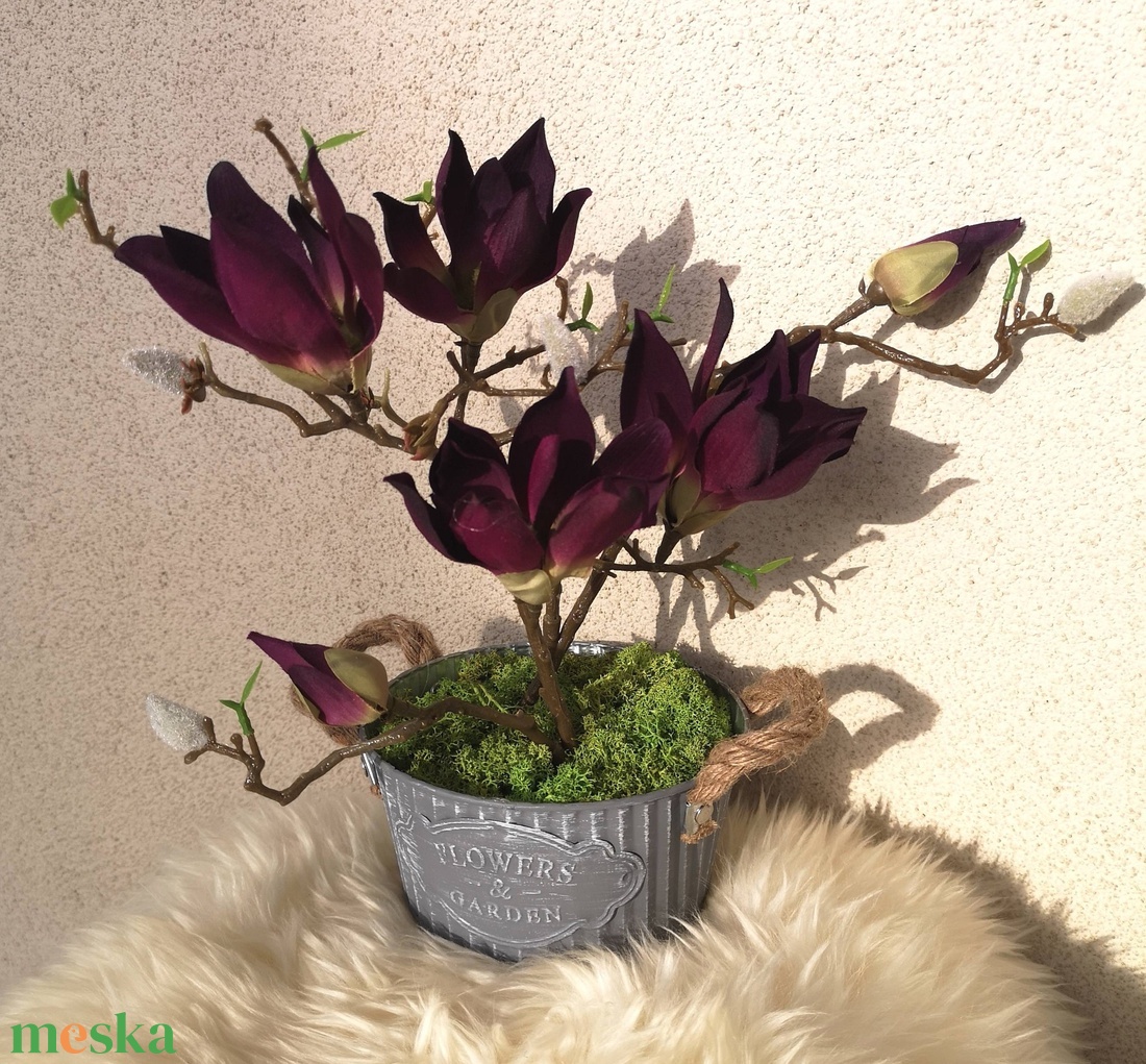 Magnólia asztaldísz -  - Meska.hu