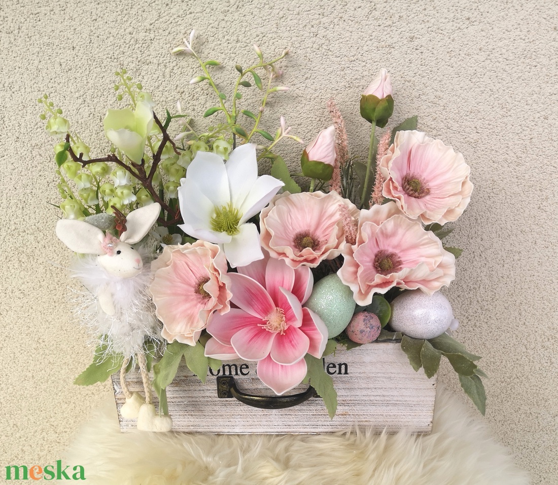  asztaldísz - otthon & életmód - virágdekoráció - virágdíszek - asztali virágdísz - Meska.hu