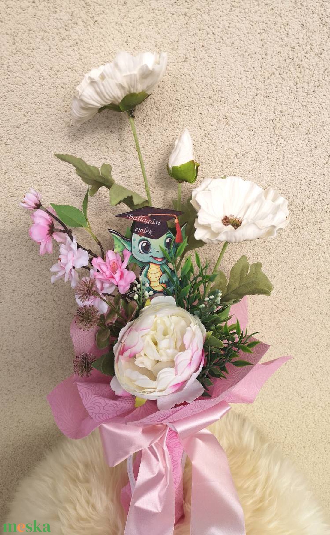 Ballagási csokor - otthon & életmód - virágdekoráció - virágok - virágcsokor - Meska.hu