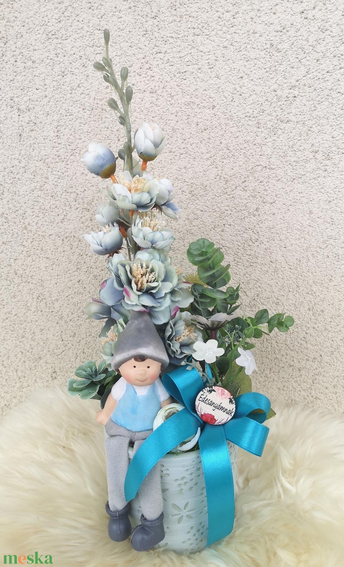  asztaldísz - otthon & életmód - virágdekoráció - virágdíszek - asztali virágdísz - Meska.hu