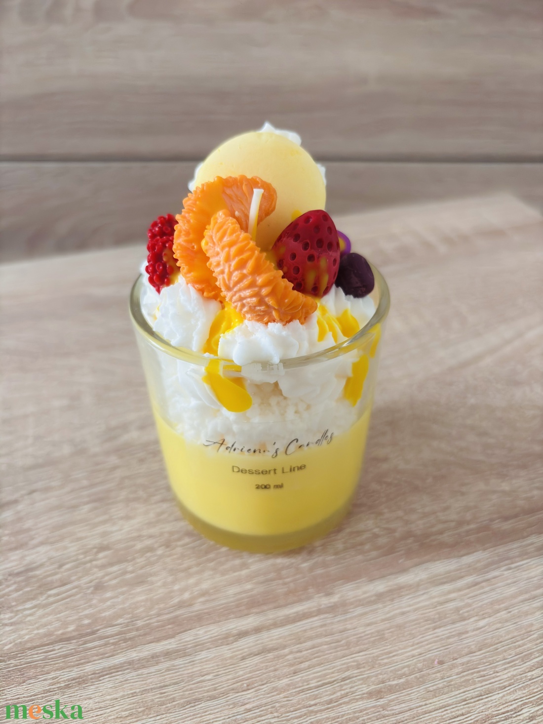 Desszert gyertya - otthon & életmód - gyertya, illat, aroma - gyertya - Meska.hu