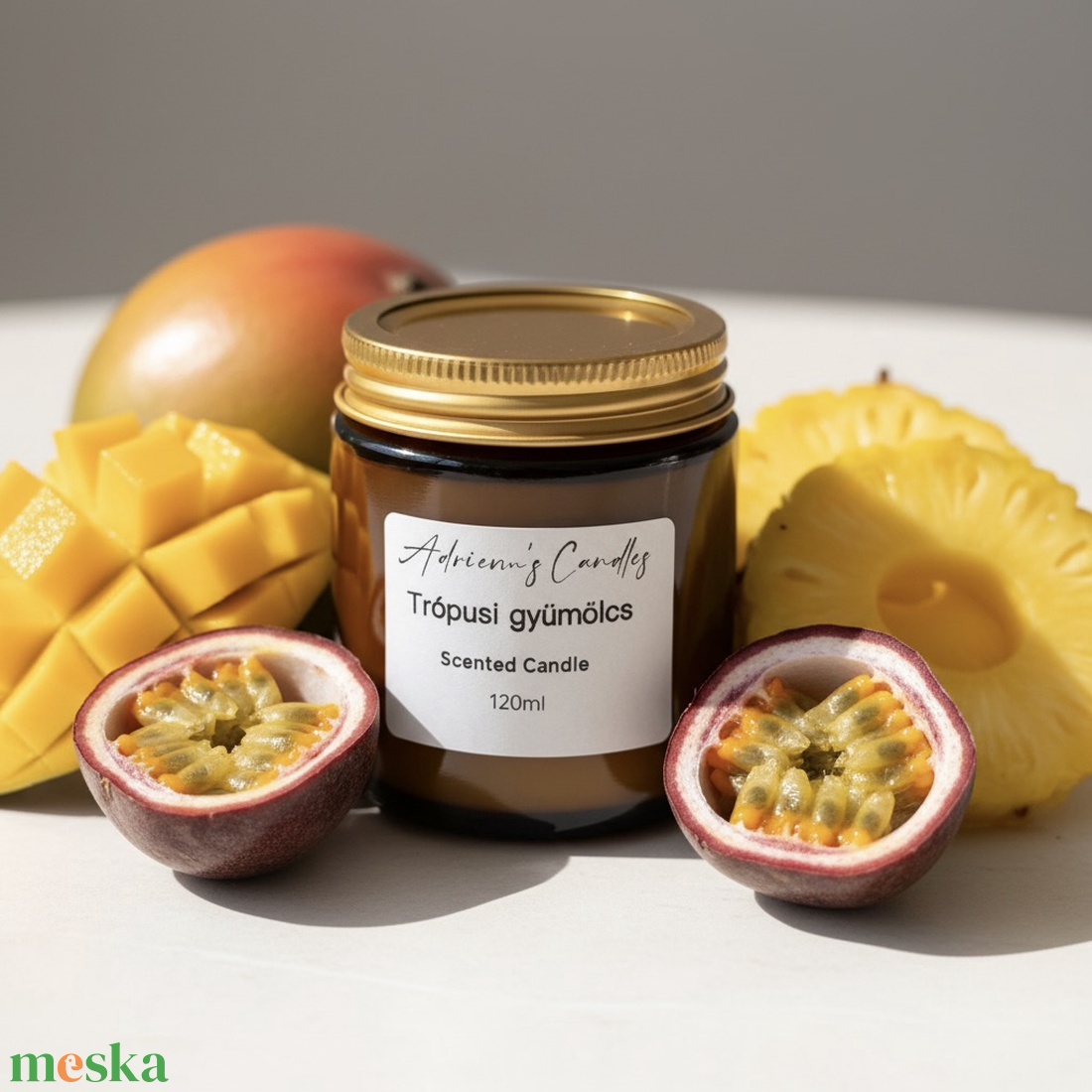 Illatos gyertya 120 ml - otthon & életmód - gyertya, illat, aroma - gyertya - Meska.hu