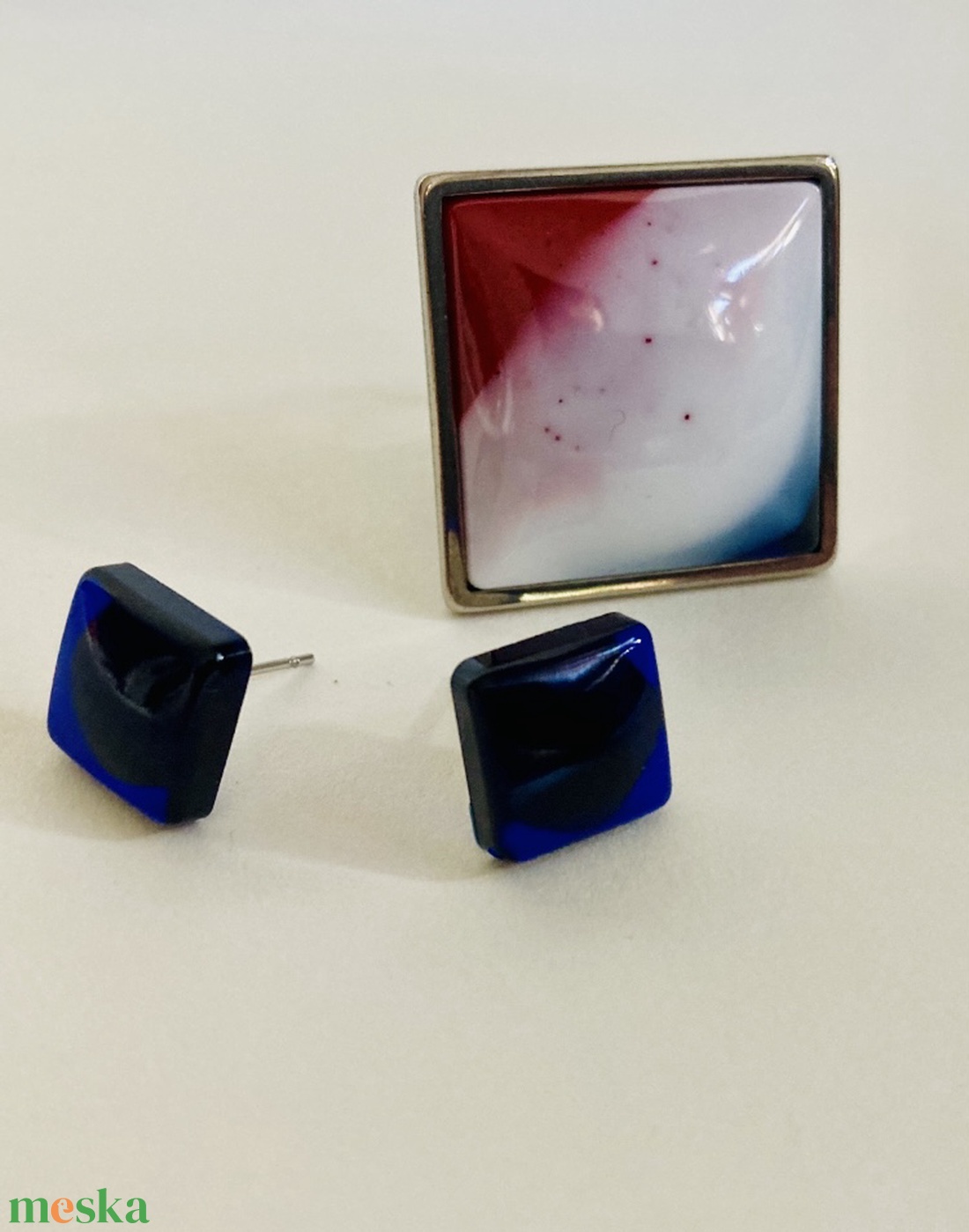 Trikolor szett - ékszer - ékszerszett - Meska.hu