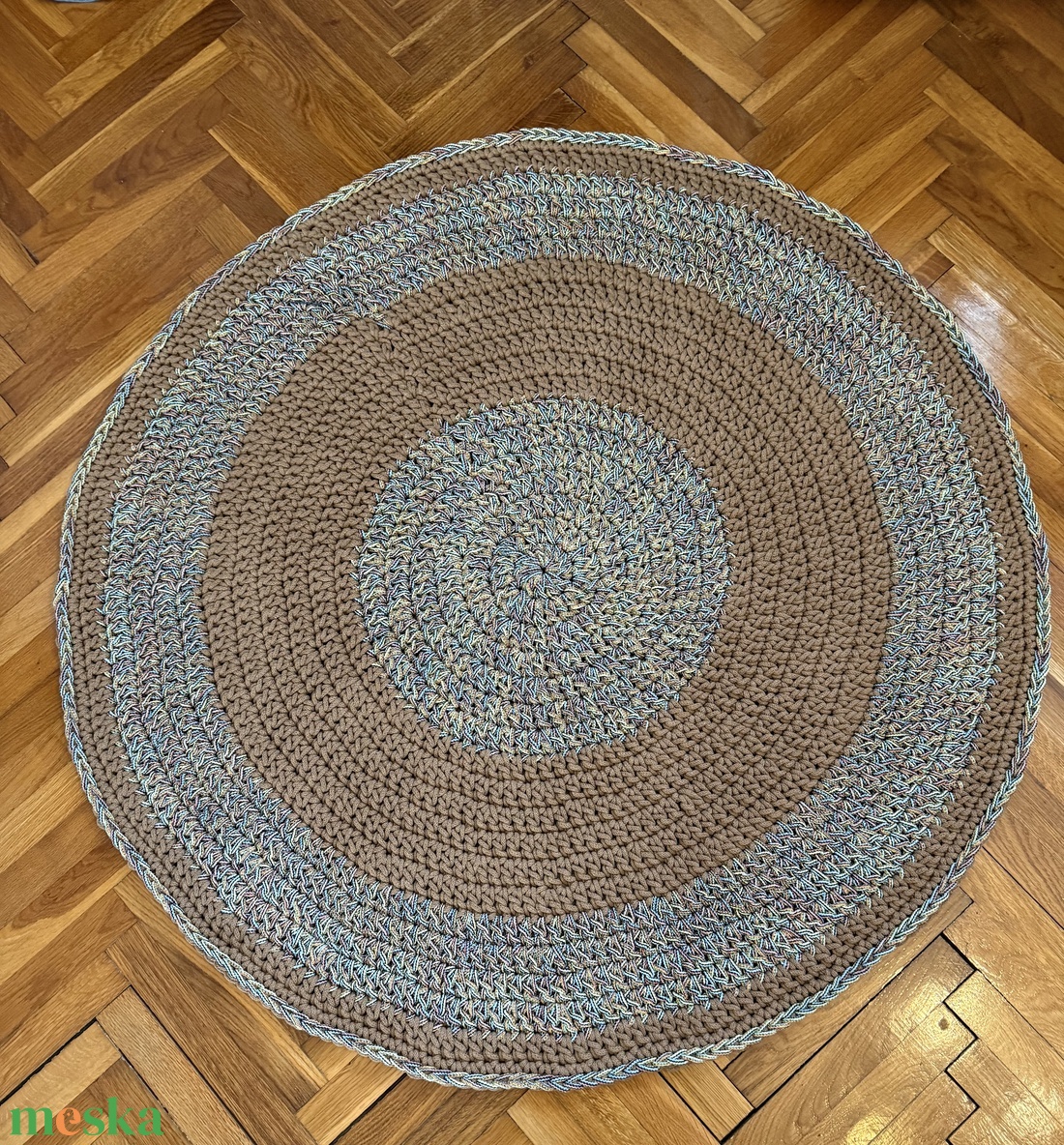 Horgolt szőnyeg - otthon & életmód - lakástextil - szőnyeg - horgolt szőnyeg - Meska.hu