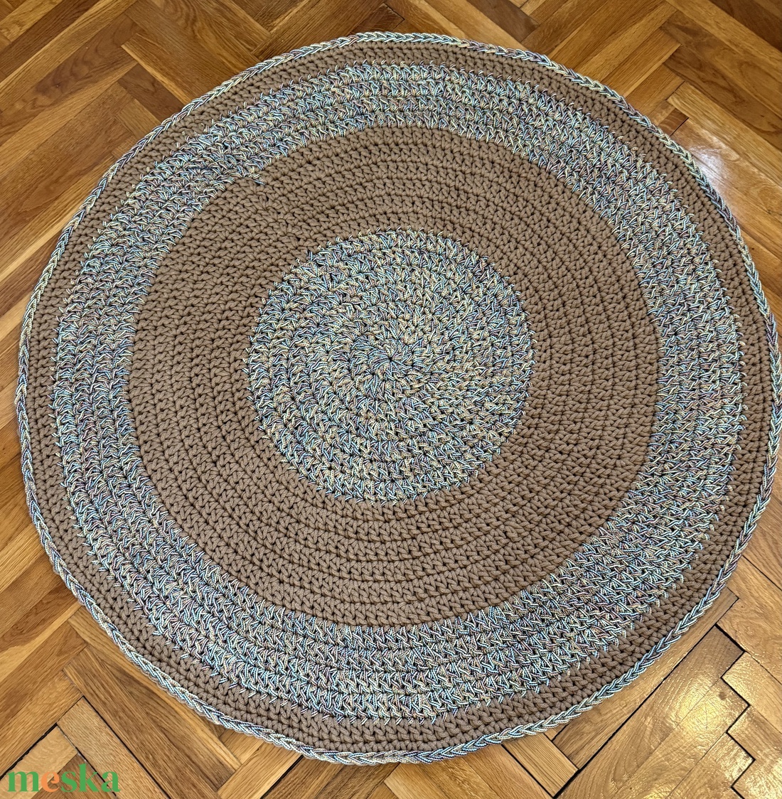 Horgolt szőnyeg - otthon & életmód - lakástextil - szőnyeg - horgolt szőnyeg - Meska.hu