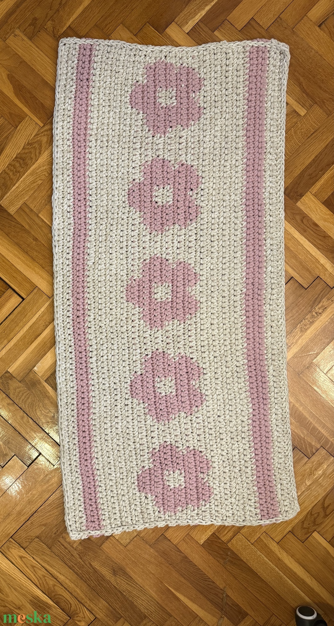 horgolt szőnyeg - otthon & életmód - lakástextil - szőnyeg - horgolt szőnyeg - Meska.hu