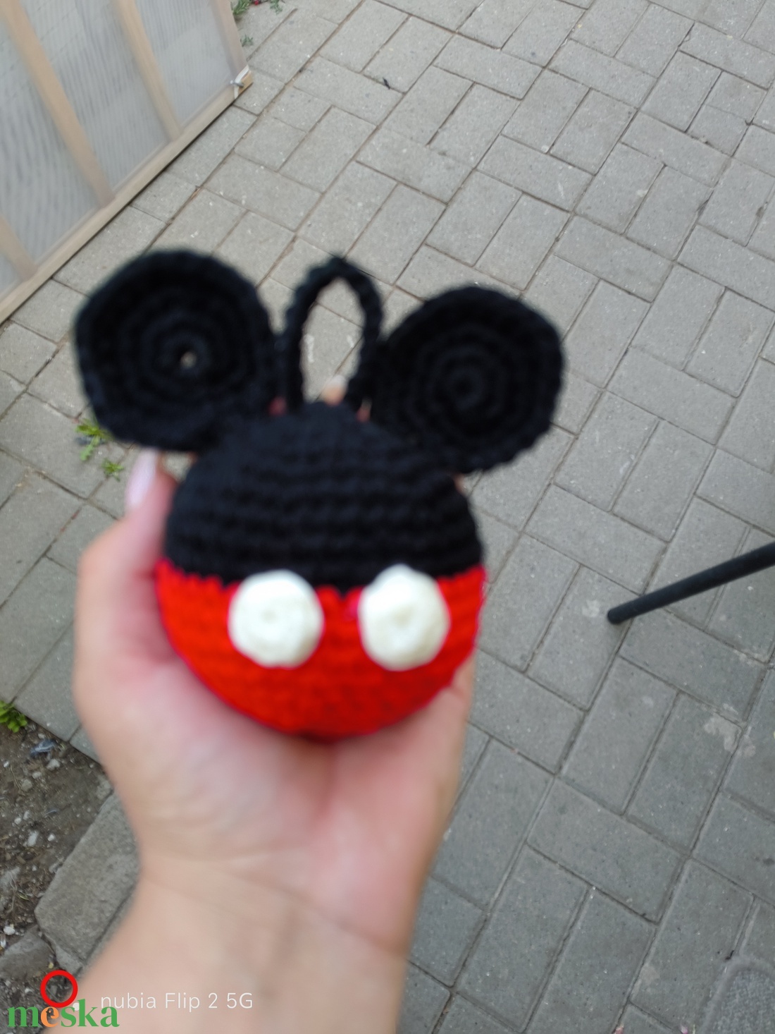 Mickey egér gömb - otthon & életmód - dekoráció - asztal és polc dekoráció - asztaldísz - Meska.hu