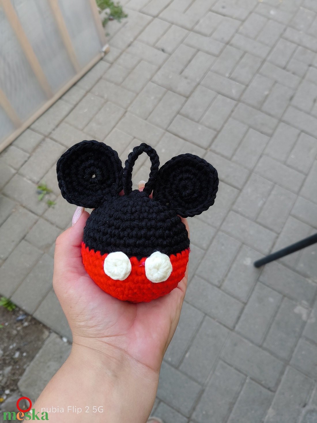 Mickey egér gömb - otthon & életmód - dekoráció - asztal és polc dekoráció - asztaldísz - Meska.hu