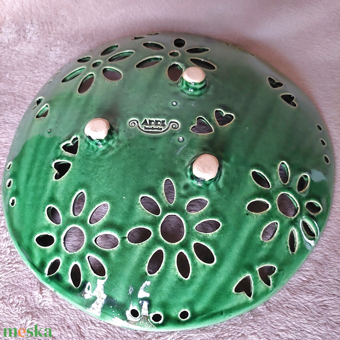 Gyümölcsös tál - otthon & életmód - konyhafelszerelés, tálalás - flaska, csatos üveg - Meska.hu