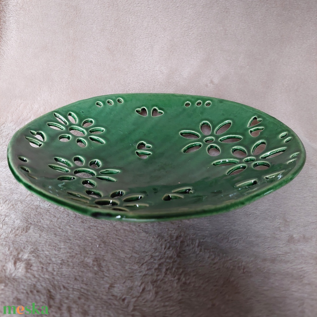 Gyümölcsös tál - otthon & életmód - konyhafelszerelés, tálalás - flaska, csatos üveg - Meska.hu