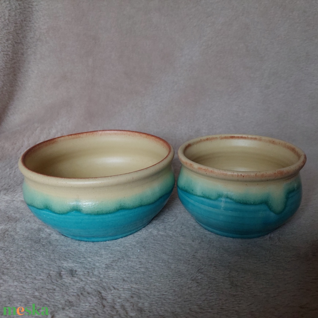  2 db-os tálka szett Müzlis/kompótos/mogyorós kínáló - otthon & életmód - konyhafelszerelés, tálalás - tálalás - kínálótál - Meska.hu