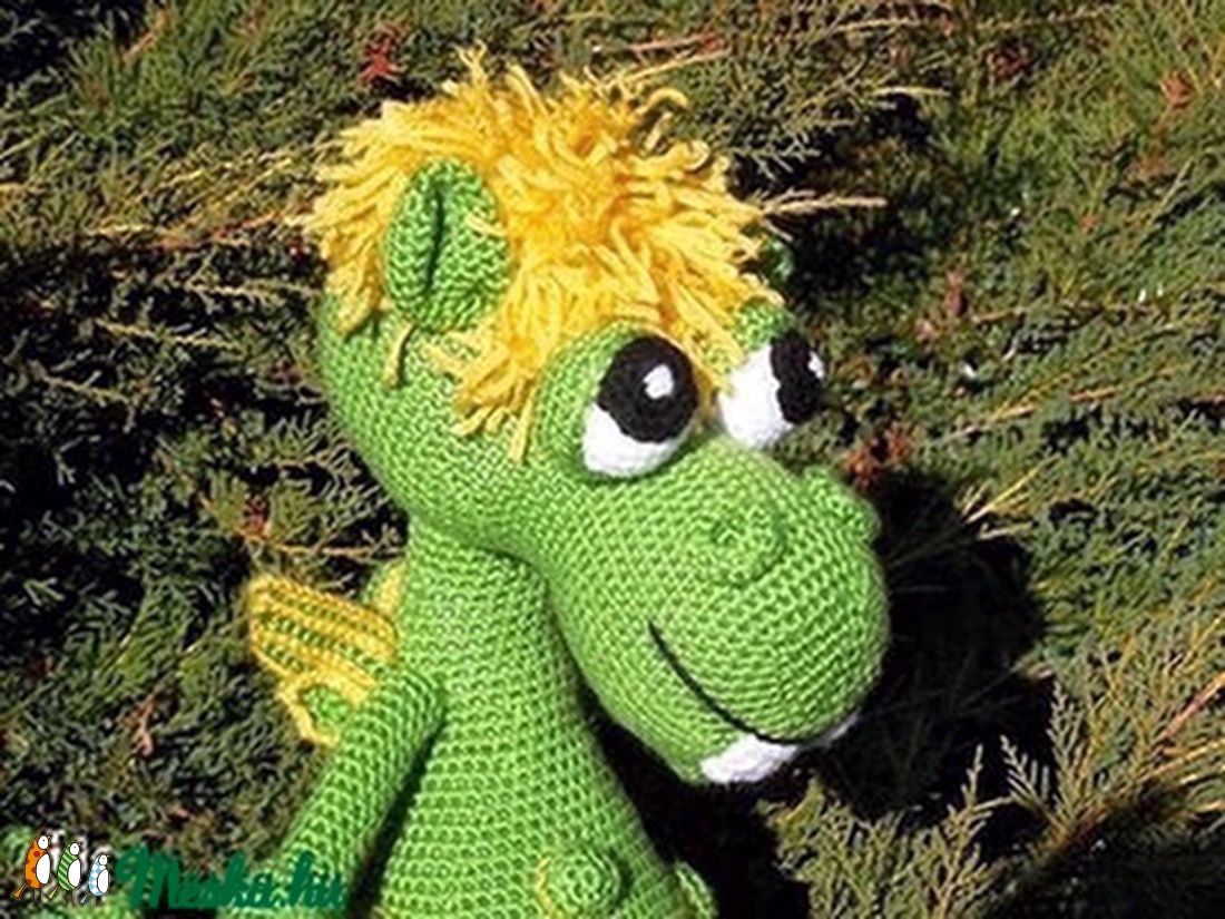 Sárkány horgolási minta - kellékek & szerszámok - Meska.hu