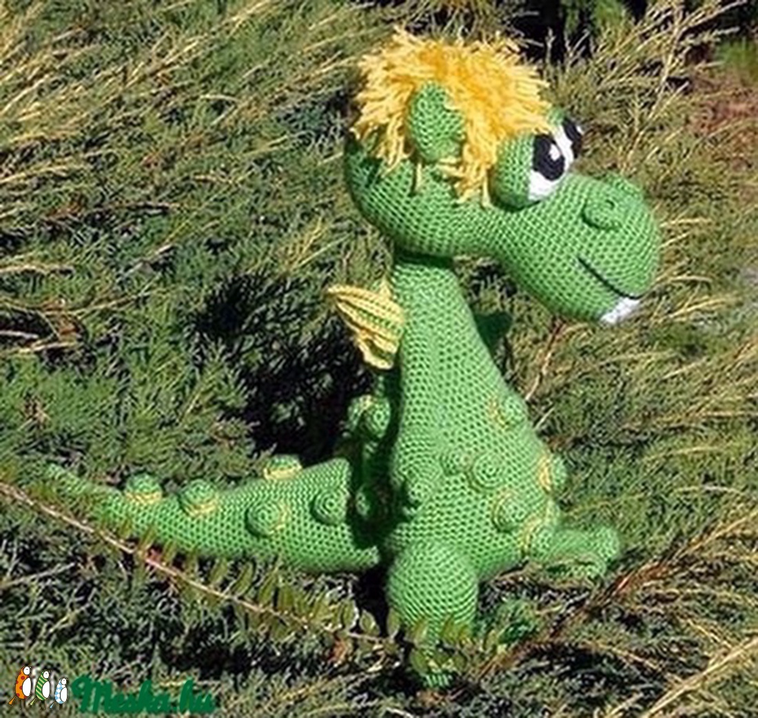 Sárkány horgolási minta - kellékek & szerszámok - Meska.hu