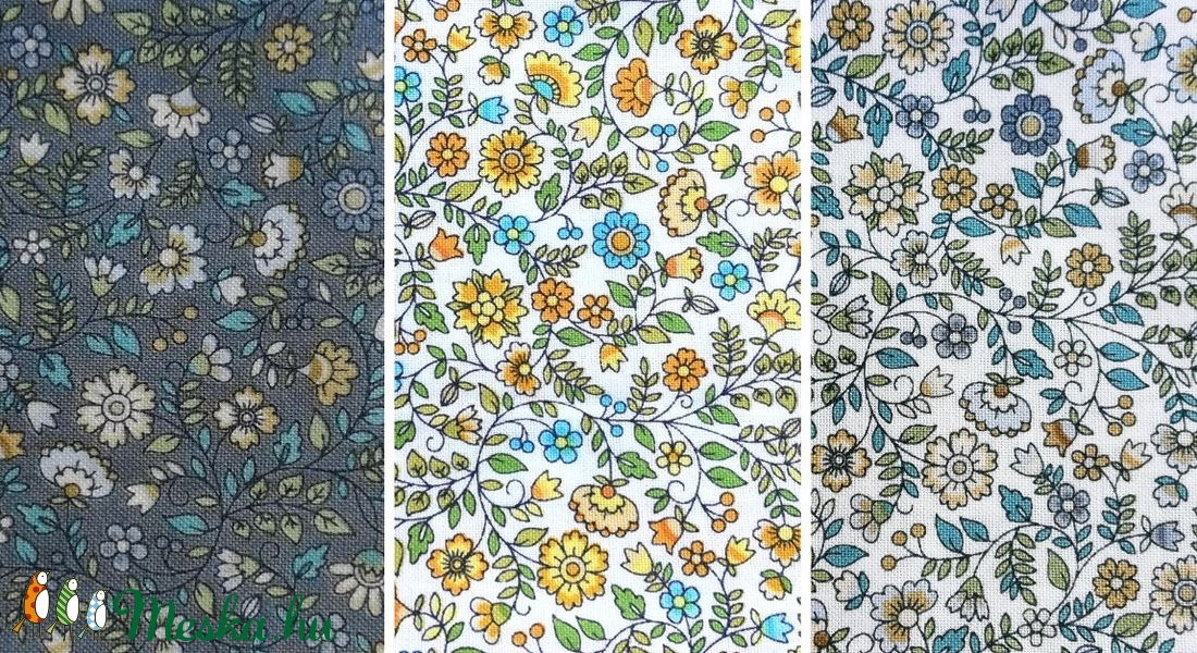 Kékesszürke alapon pasztell virágos Maxi textil ékszer - többféle variációban - ékszer - fülbevaló - lógós kerek fülbevaló - Meska.hu Kékesszürke alapon pasztell virágos Maxi textil ékszer - többféle variációban - ékszer - fülbevaló - lógós kerek fülbevaló - Meska.hu