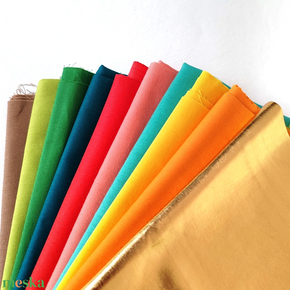 TAVASZ - Egyszínű textilfülbevaló választható színben és méretben - tavasz paletta - ékszer - fülbevaló - lógó fülbevaló - Meska.hu