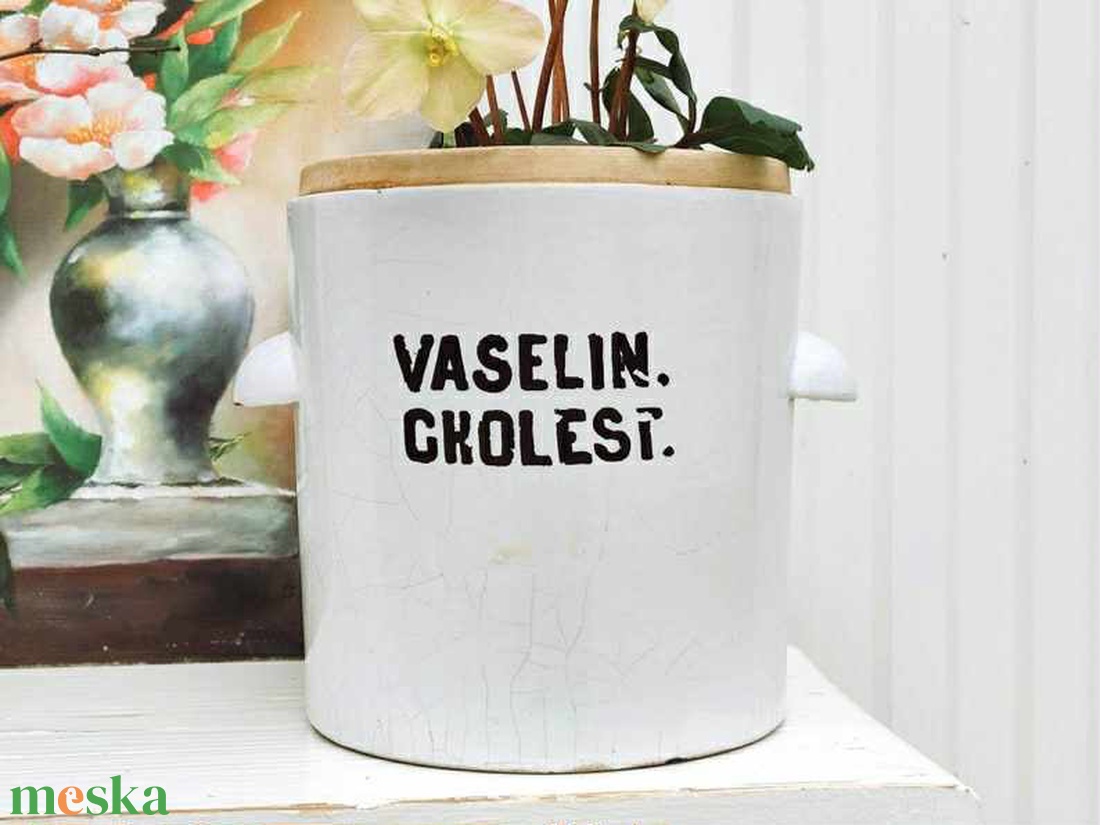 Vintage patika edény a 70-es évekből - otthon & életmód - dekoráció - dísztárgy - Meska.hu