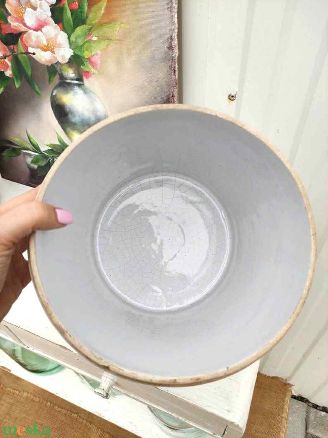 Vintage patika edény a 70-es évekből - otthon & életmód - dekoráció - dísztárgy - Meska.hu