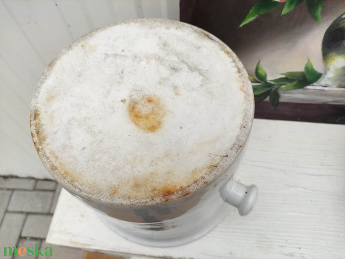 Patikaedény, gyógyszertári tégely - otthon & életmód - dekoráció - dísztárgy - Meska.hu