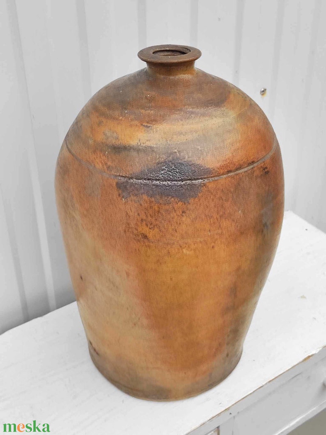 Nagy méretű kerámia olajtartó - otthon & életmód - dekoráció - dísztárgy - Meska.hu