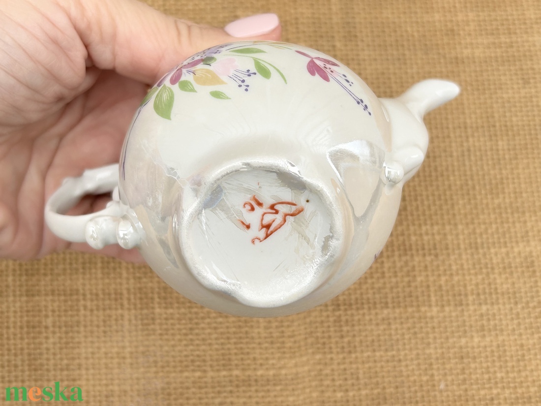 Szójaviasz gyertya 1 kanóccal, porcelán kannába öntve - otthon & életmód - gyertya, illat, aroma - gyertya - Meska.hu