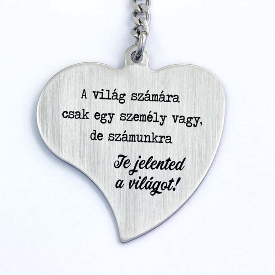 Te jelented a világot acél szív medálos kulcstartó - táska & tok - kulcstartó & táskadísz - kulcstartó - Meska.hu Te jelented a világot acél szív medálos kulcstartó - táska & tok - kulcstartó & táskadísz - kulcstartó - Meska.hu
