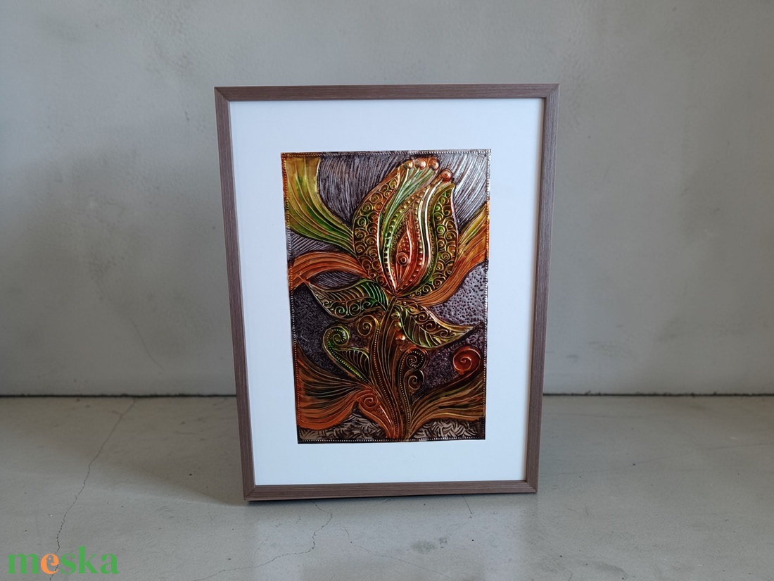 A mag ébredése (lemezdomborítás) - művészet - festmény - festmény vegyes technika - Meska.hu