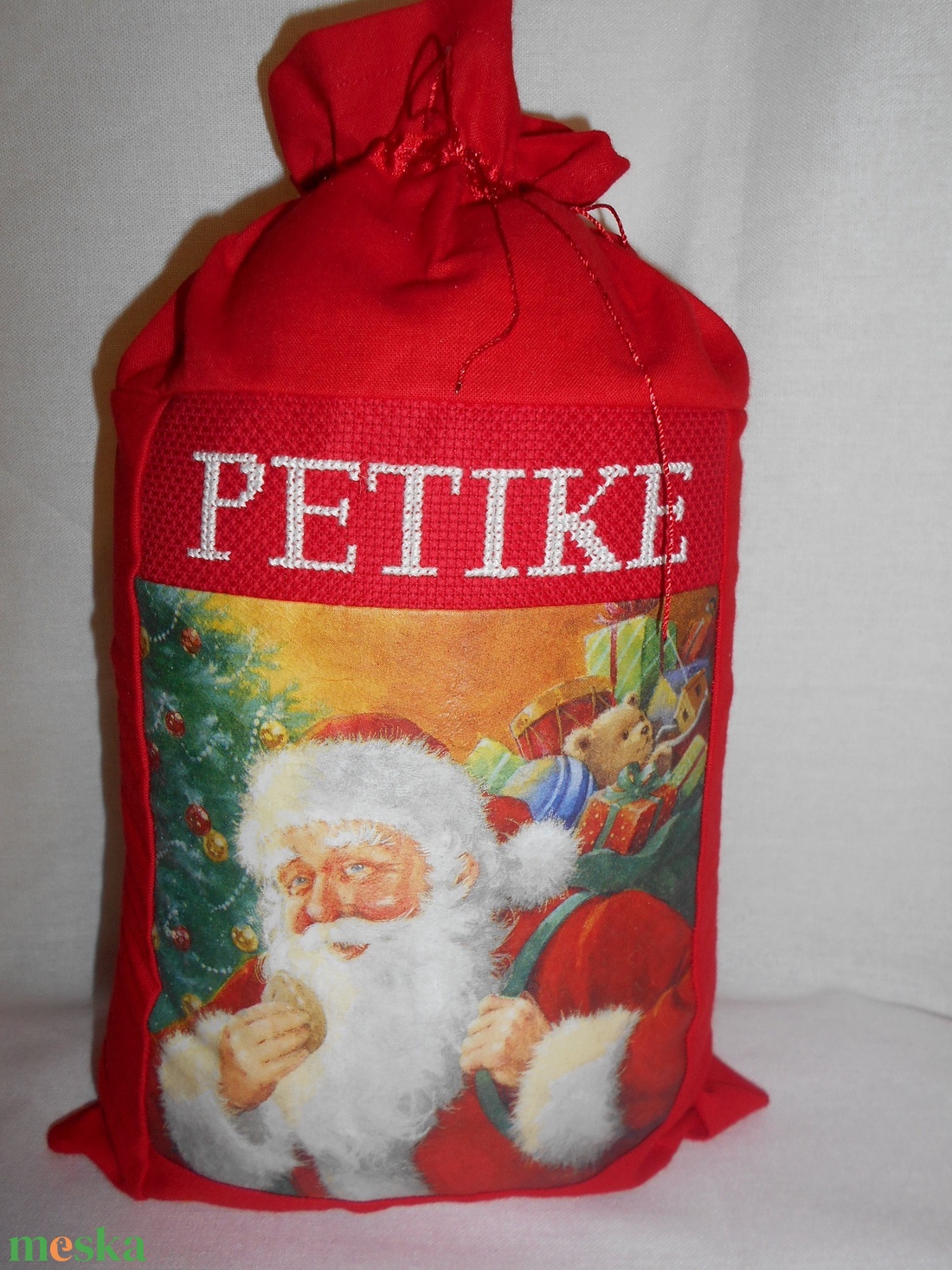 Egyedi, névre szóló Mikulászsák - karácsony - mikulás - mikulás zsák, zokni, csizma - Meska.hu Egyedi, névre szóló Mikulászsák - karácsony - mikulás - mikulás zsák, zokni, csizma - Meska.hu