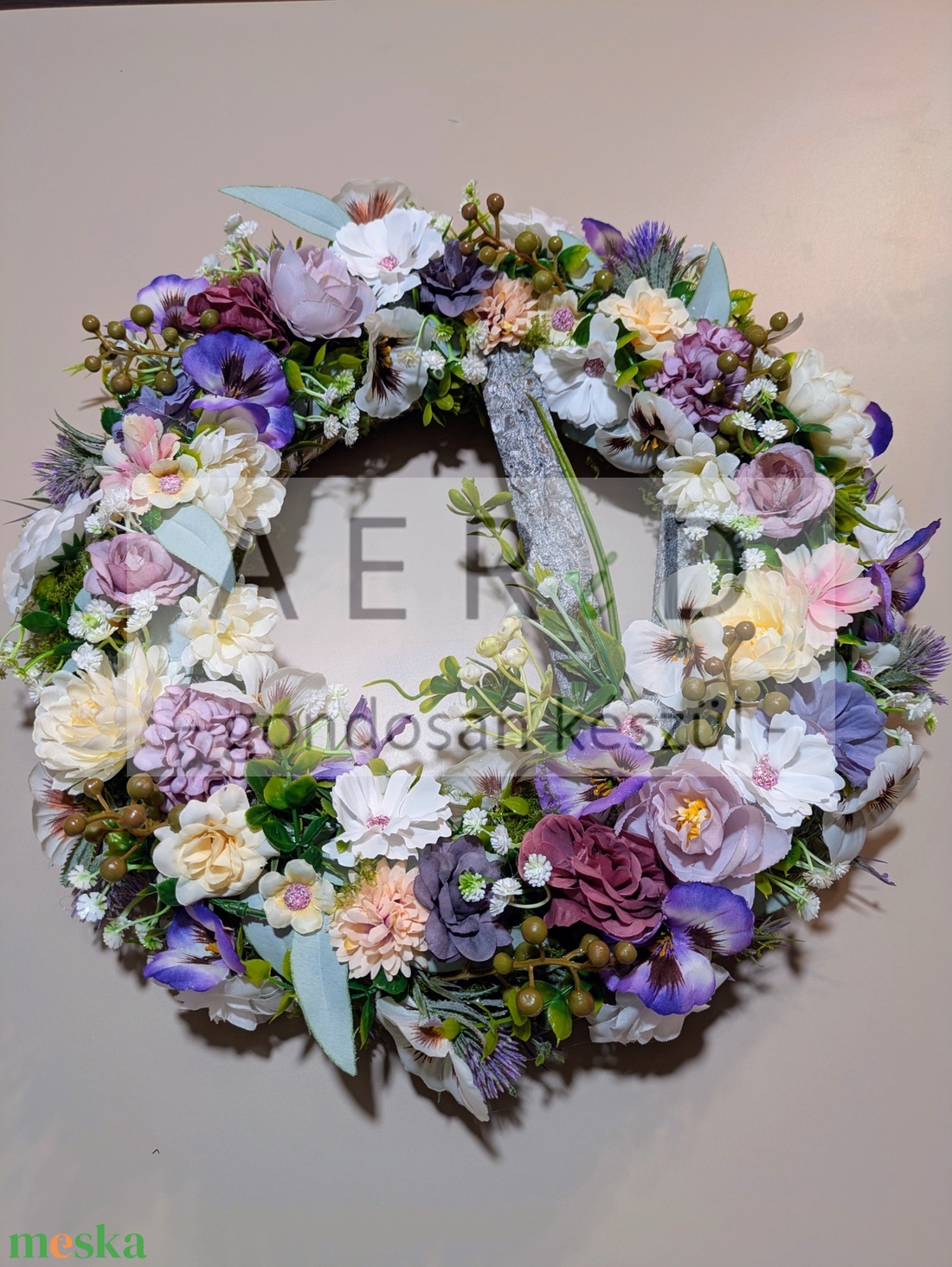 A tavaszi rét harmóniája � Kézzel, szívvel, csak Neked - otthon & életmód - dekoráció - ajtó- és ablak dekoráció - ajtódísz & kopogtató - Meska.hu