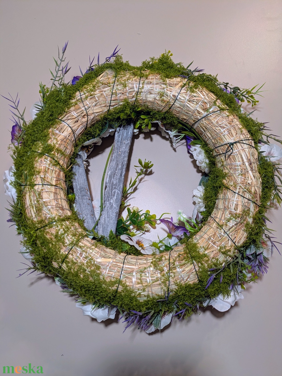 A tavaszi rét harmóniája � Kézzel, szívvel, csak Neked - otthon & életmód - dekoráció - ajtó- és ablak dekoráció - ajtódísz & kopogtató - Meska.hu