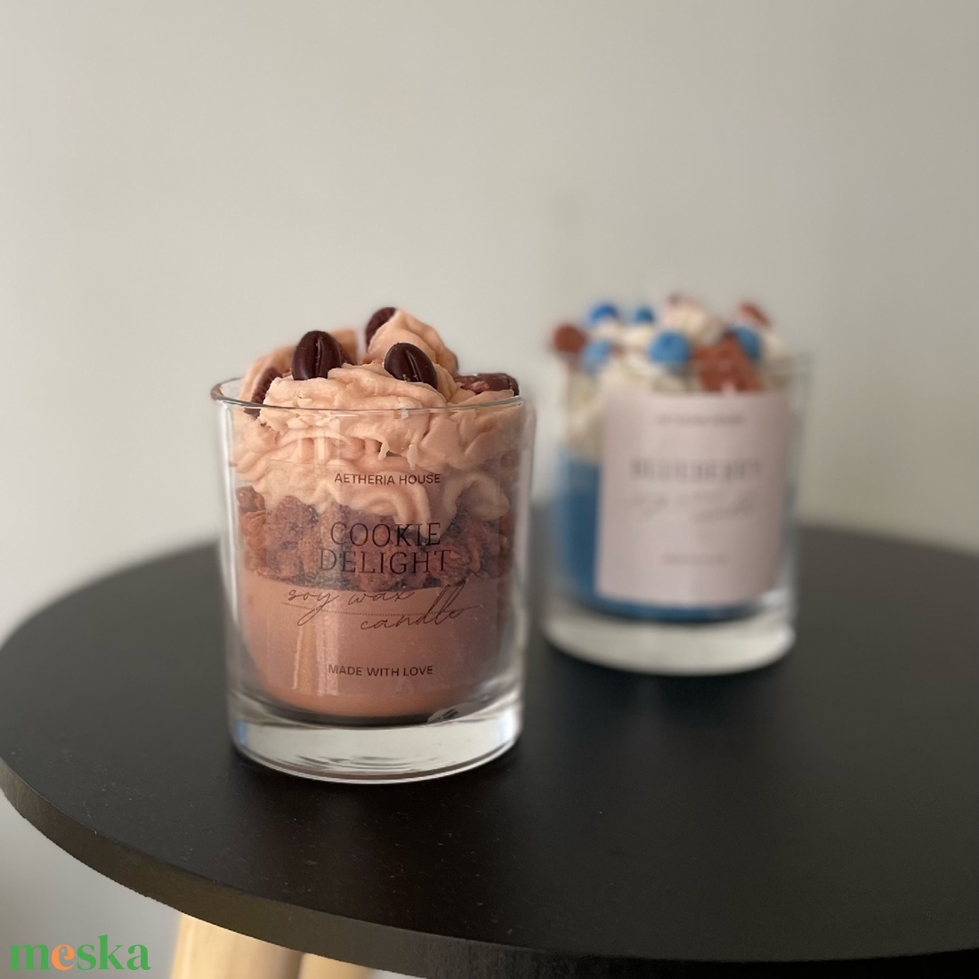 Kézműves szójagyertya csomag Cookie Delight (kávé illat) és Blueberry (áfonya illat) desszert gyertyák habos díszítéss - otthon & életmód - gyertya, illat, aroma - gyertya - Meska.hu Kézműves szójagyertya csomag Cookie Delight (kávé illat) és Blueberry (áfonya illat) desszert gyertyák habos díszítéss - otthon & életmód - gyertya, illat, aroma - gyertya - Meska.hu