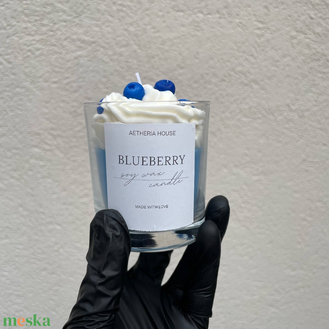 Desszert Szójagyertya Blueberry - kézműves gyertya - otthon & életmód - gyertya, illat, aroma - gyertya - Meska.hu Desszert Szójagyertya Blueberry - kézműves gyertya - otthon & életmód - gyertya, illat, aroma - gyertya - Meska.hu