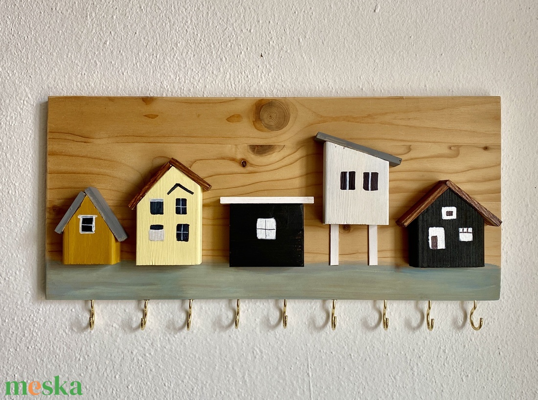 Egyedi kulcstartó fotó alapján - otthon & életmód - dekoráció - fali és függő dekoráció - fali kulcstartó - Meska.hu