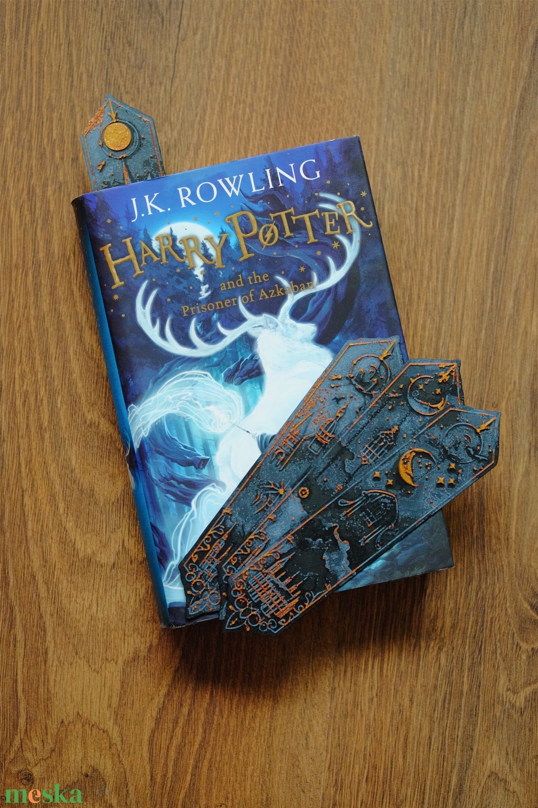 Harry Potter Roxfort inspirálta könyvjelző szett 4 db - könyv & zene - könyvjelző - Meska.hu