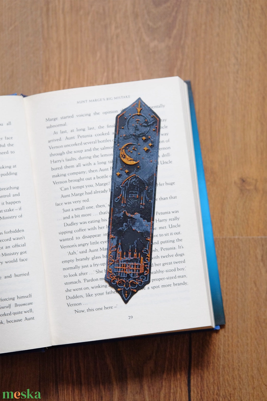 Harry Potter Roxfort inspirálta könyvjelző szett 4 db - könyv & zene - könyvjelző - Meska.hu