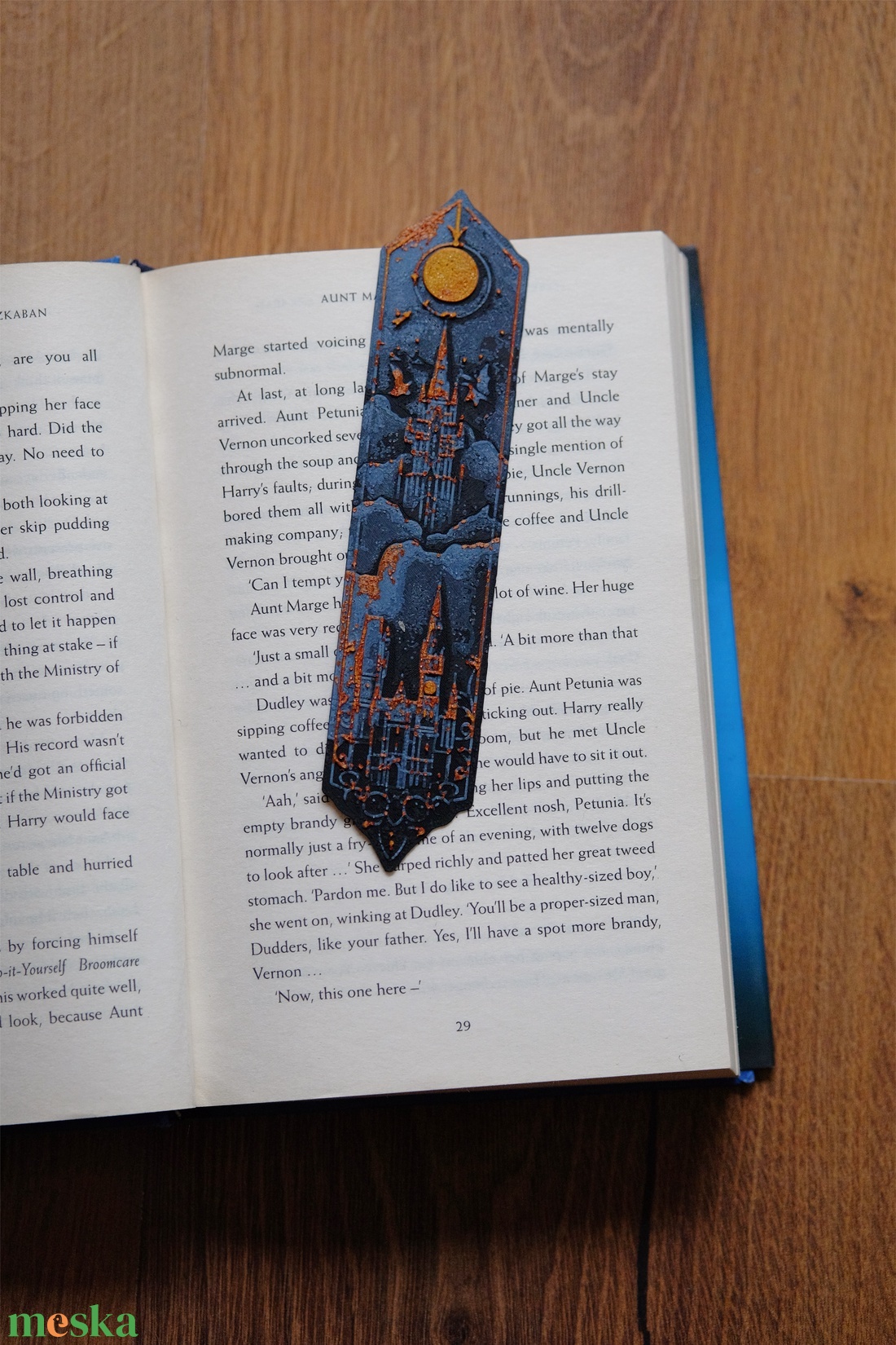 Harry Potter Roxfort inspirálta könyvjelző szett 4 db - könyv & zene - könyvjelző - Meska.hu