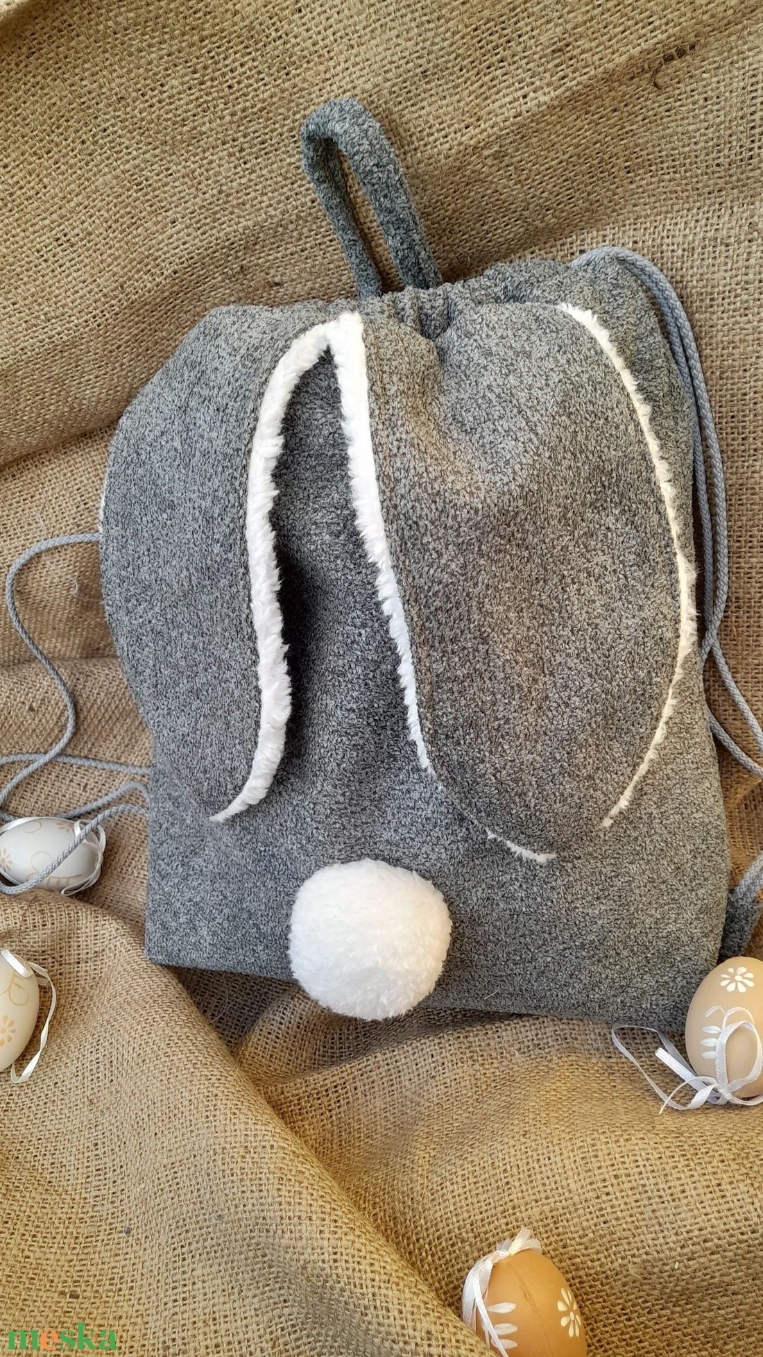 nyuszis hátizsák - táska & tok - hátizsák - hátizsák - Meska.hu