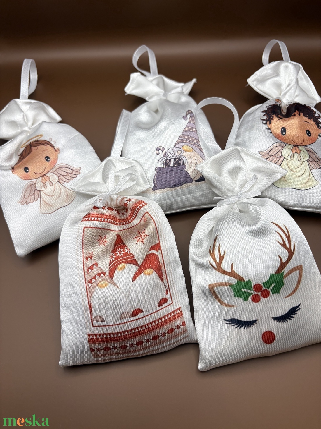 Karácsonyi levendulapárnák - karácsony - karácsonyi ajándékozás - karácsonyi ajándékcsomagolás - Meska.hu