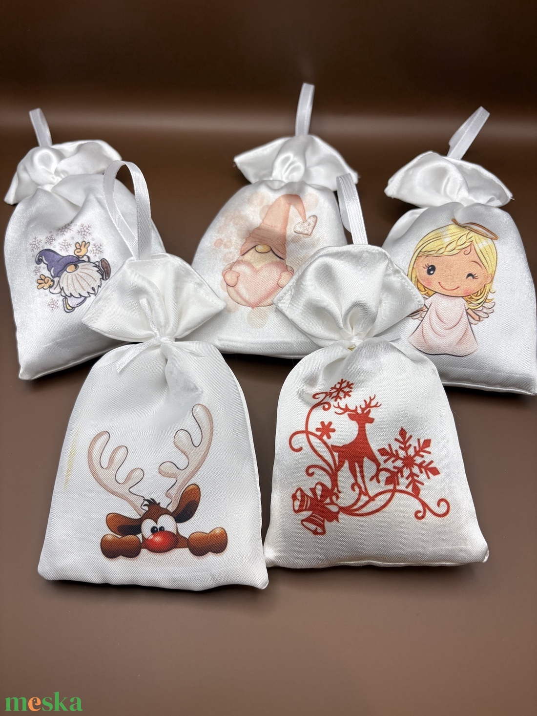 Karácsonyi levendulapárnák - karácsony - karácsonyi ajándékozás - karácsonyi ajándékcsomagolás - Meska.hu