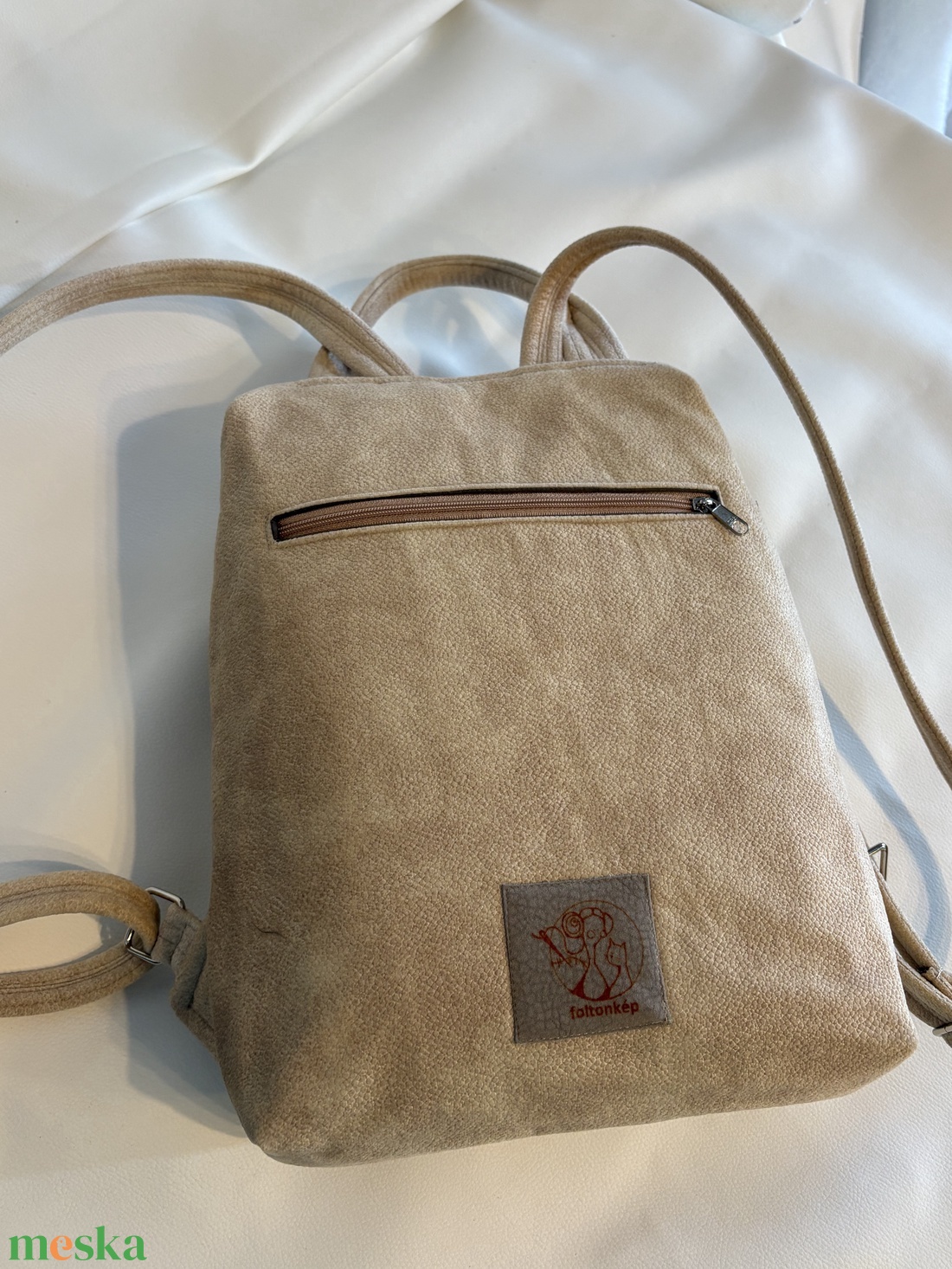 hátitáska levélvarázslattal - táska & tok - hátizsák - kishátizsák - Meska.hu