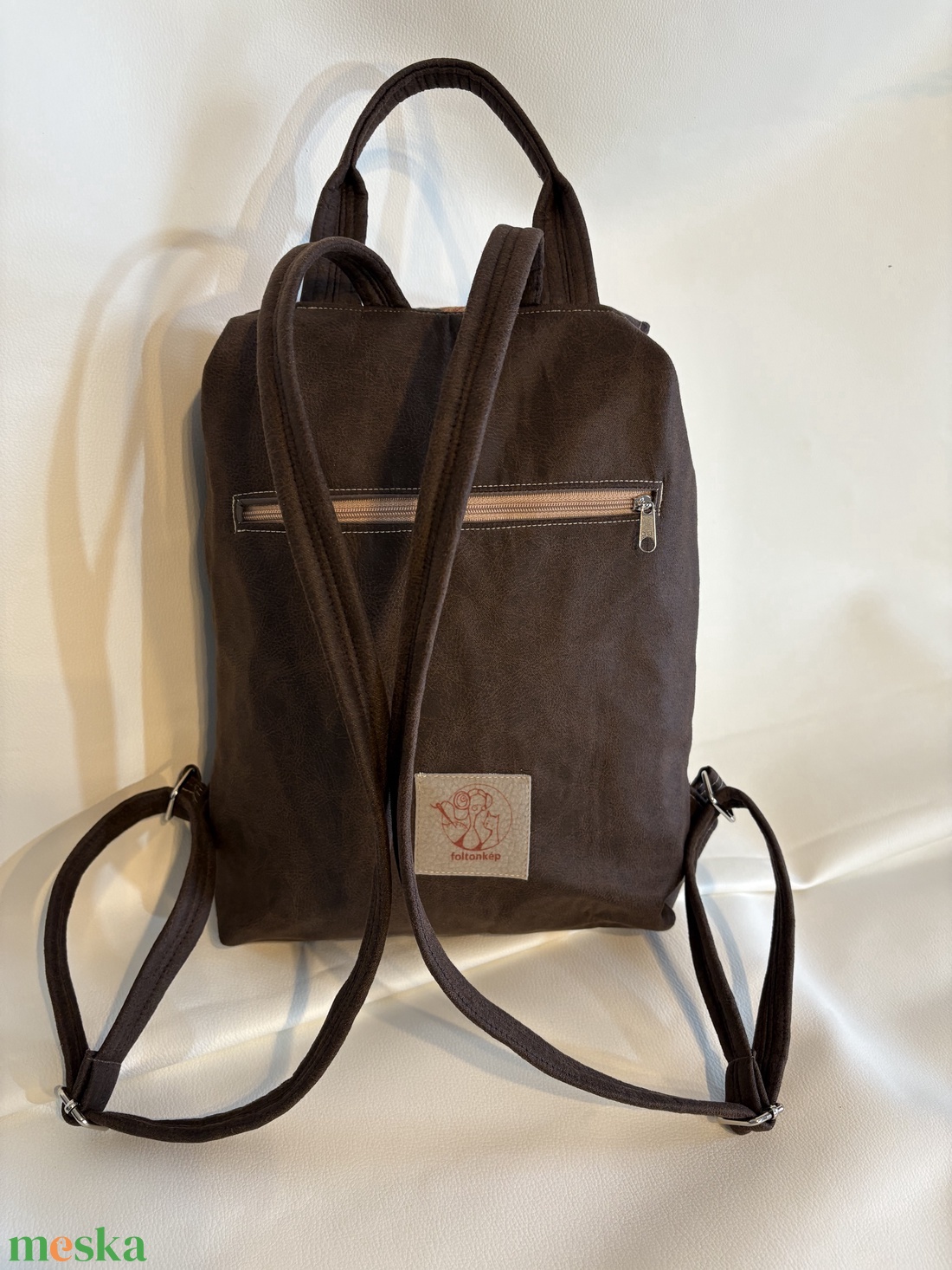 hátitáska �szövéssel - táska & tok - hátizsák - kishátizsák - Meska.hu