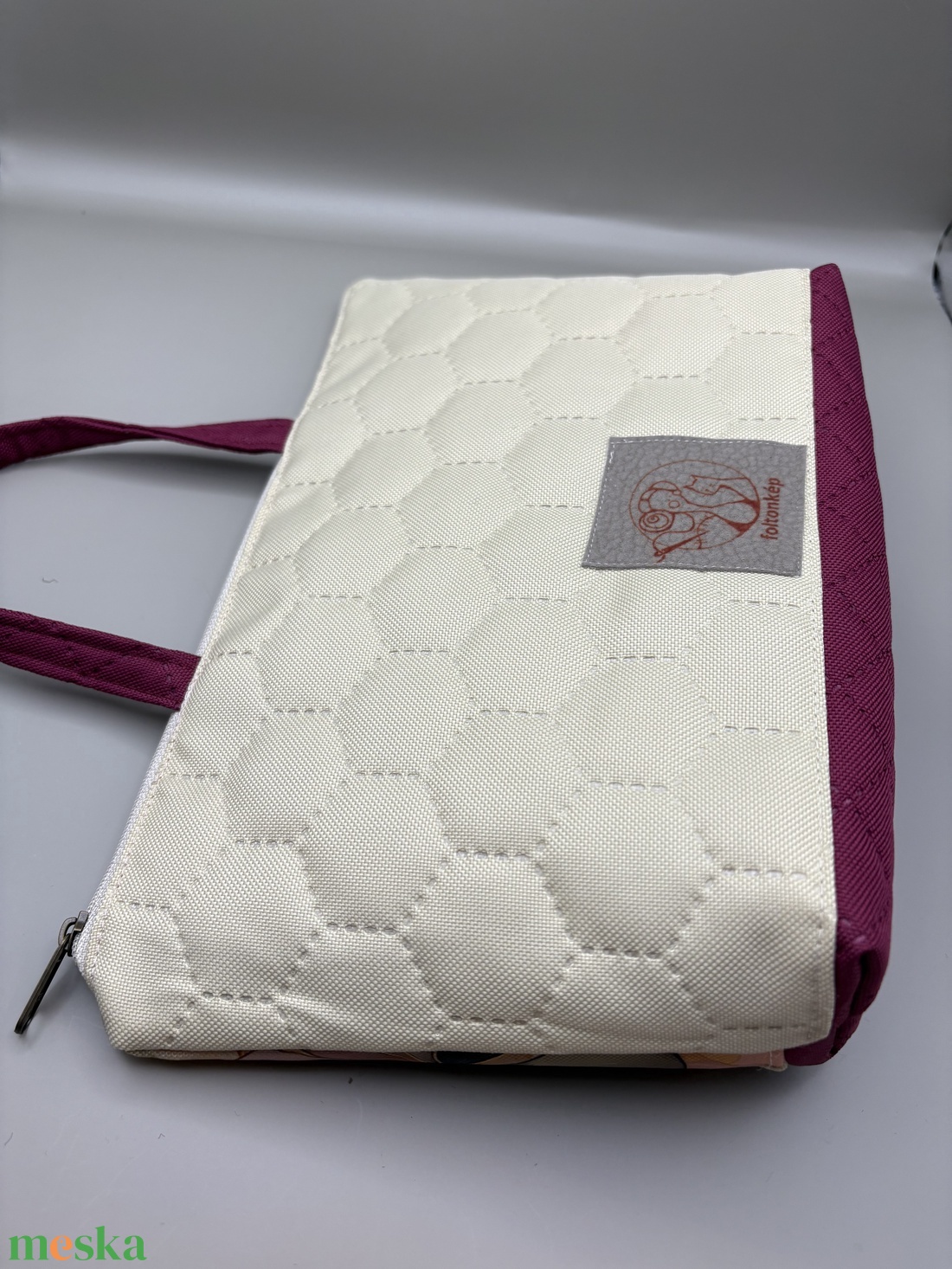 Neszesszer levél mintával - táska & tok - neszesszer - Meska.hu