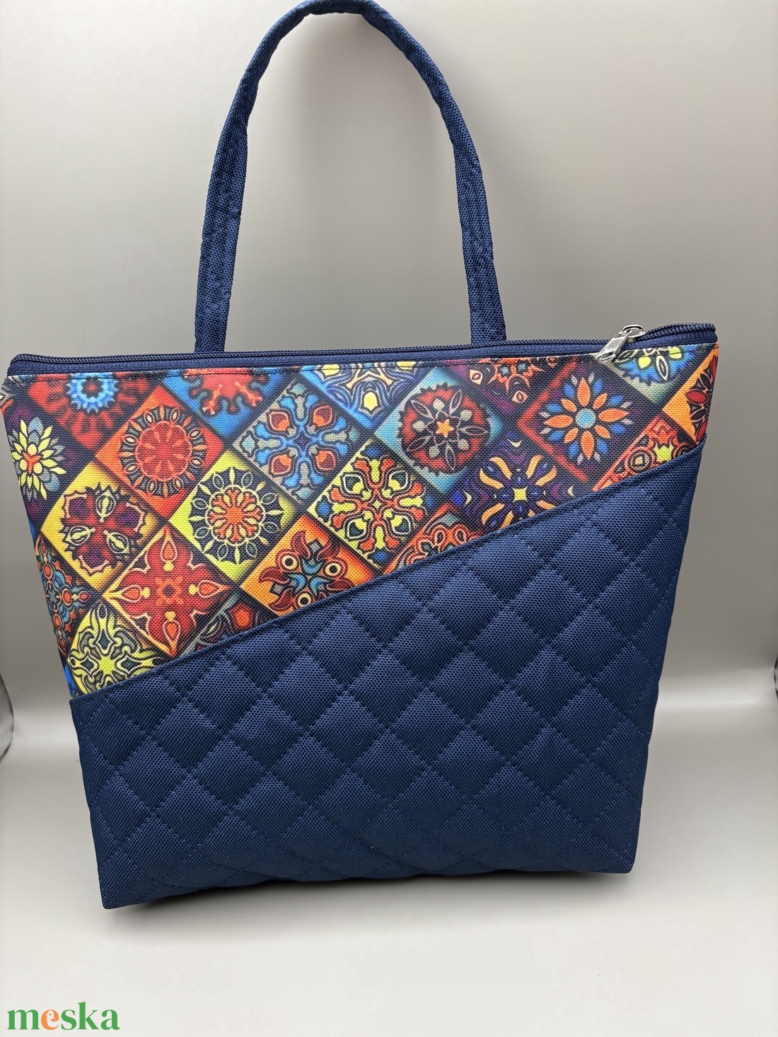 Neszesszer csempe mintával - táska & tok - neszesszer - Meska.hu