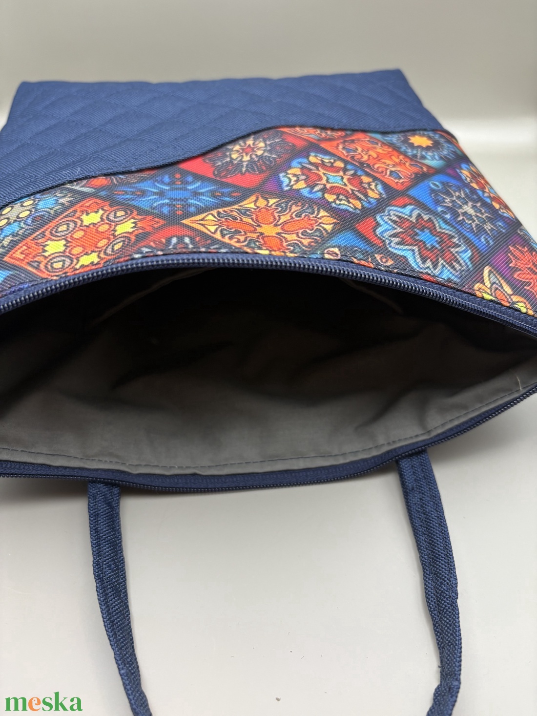 Neszesszer csempe mintával - táska & tok - neszesszer - Meska.hu