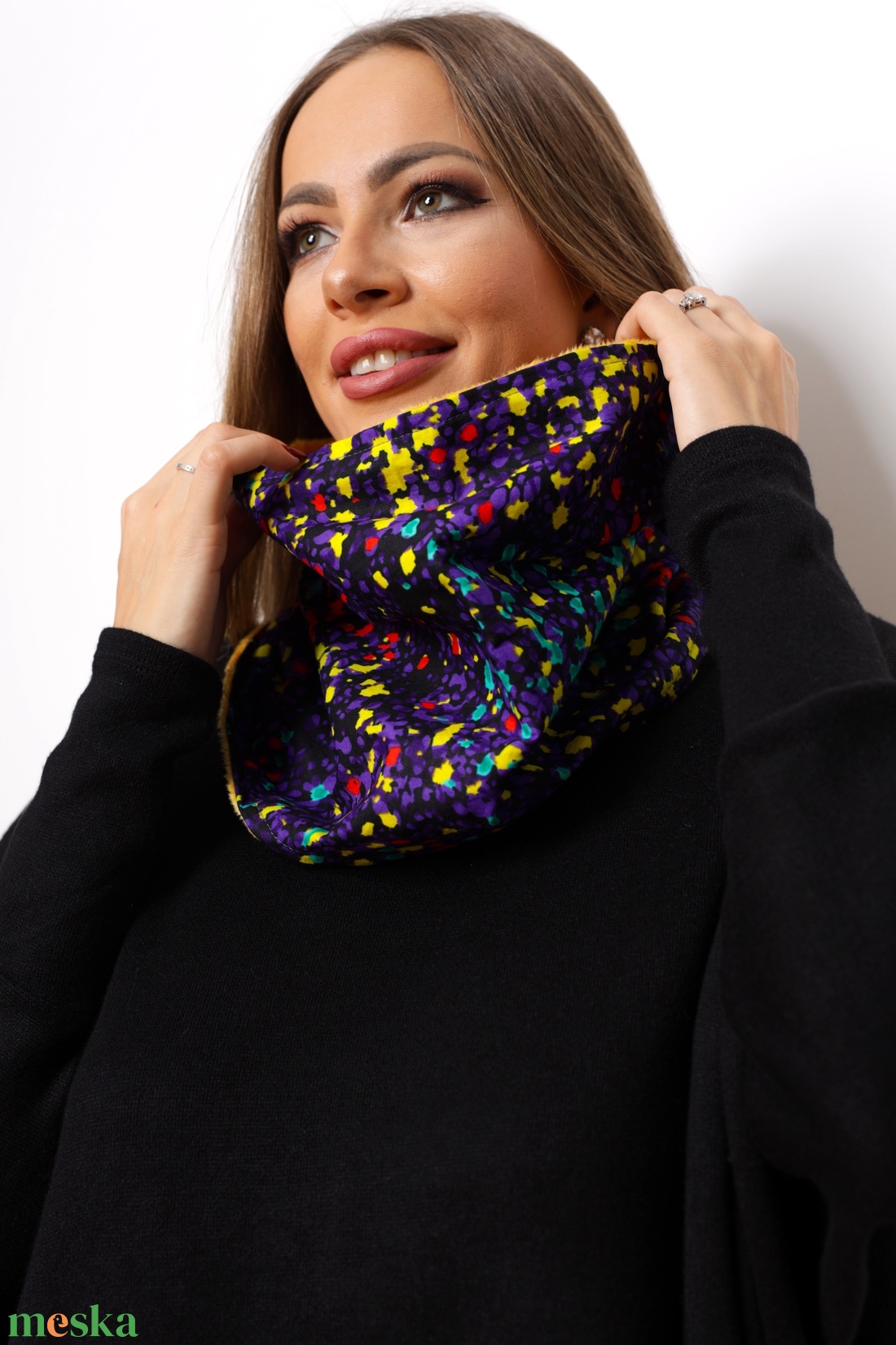 Univerzum csősál - ruha & divat - sál, sapka, kendő - sál - Meska.hu