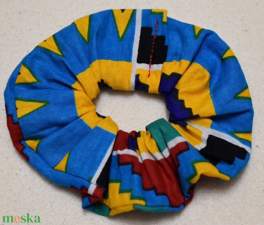 Fesztivál scrunchie - ruha & divat - hajdísz & hajcsat - hajgumi - Meska.hu